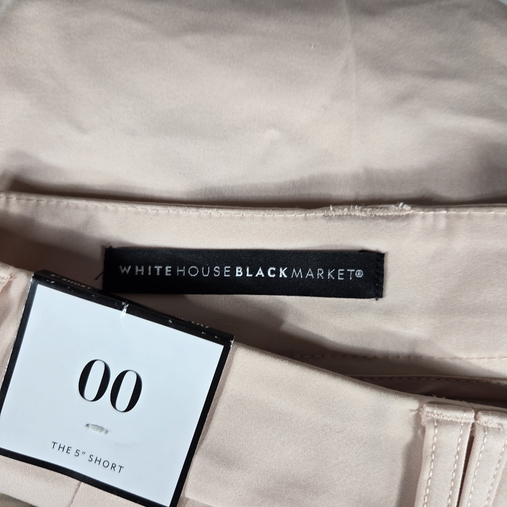 White House Black Market "The 5 inch Short Sz 00 Light Pink NWT - Picture 13 of 16
